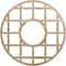 Ekena Millwork O'Neal Wood Fretwork Pierced Ceiling Medallion, Red Oak, 26"OD x 9 1/2"ID x 3/8"T CMWP26X26X0375ONRO - alternate 1